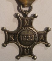 KNAU medaille uit 1933
